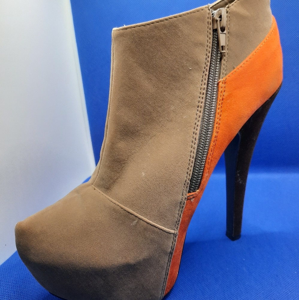 High Heel Ankle Boots Size 7